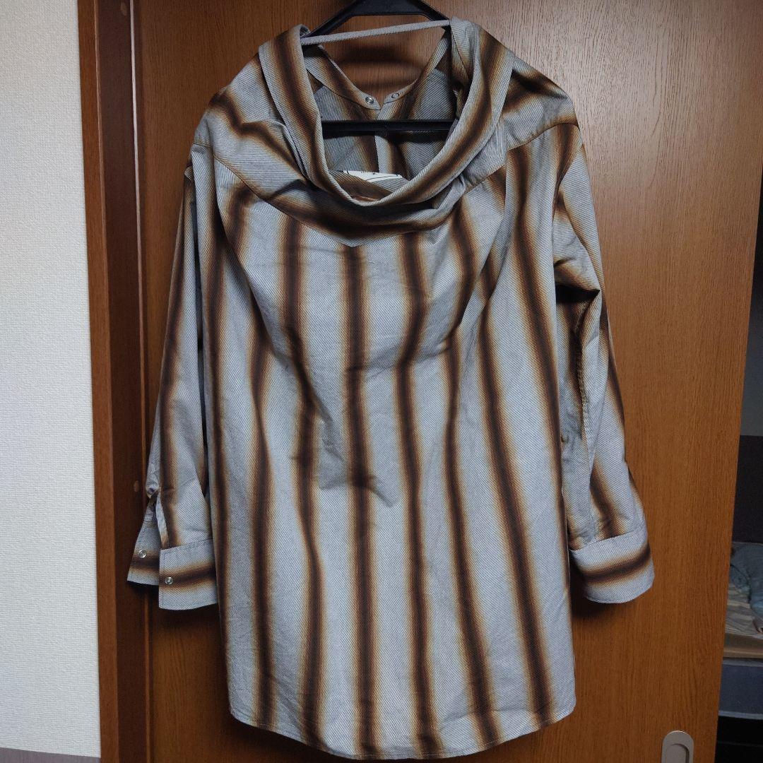 メゾンミハラヤスヒロ　ボーダーシャツ　36