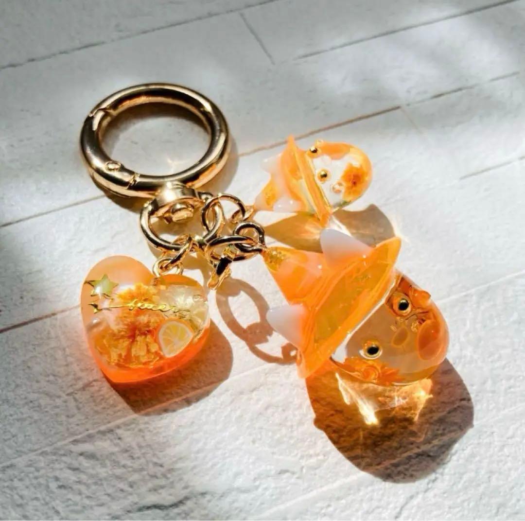 蜜柑ページMan、SixTONES名入れチャームレジンキーホルダー