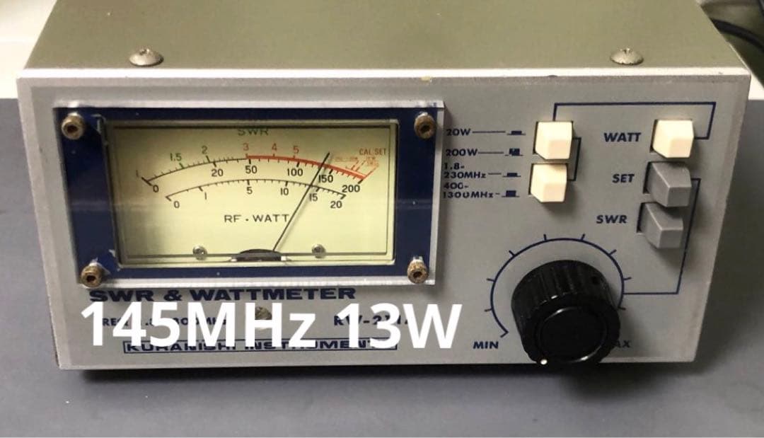 KURANISHI RW-211A SWR&WATTメーター
