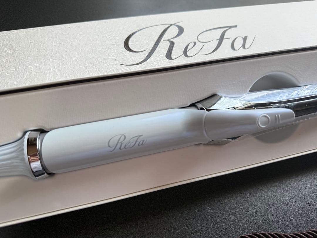 新品未使用 MTG ReFa リファ カールアイロン プロ ホワイト 32mm