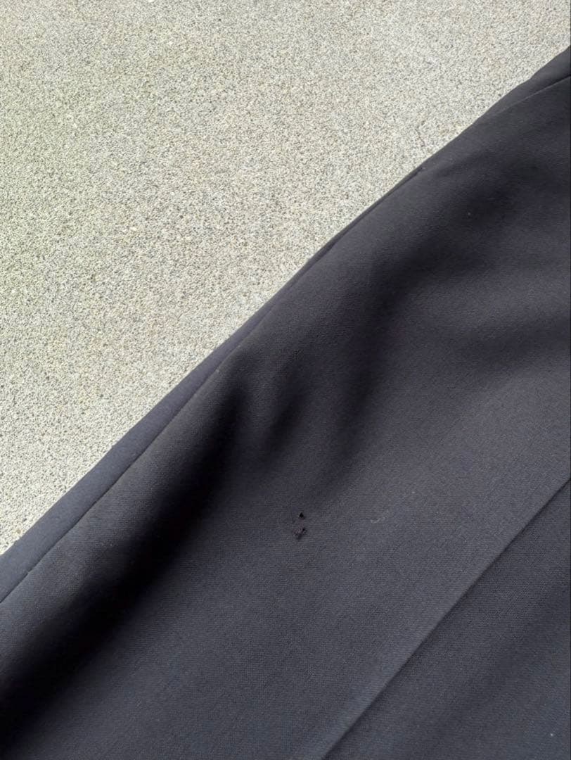 パンツ Dior HOMME 08SS Black Wool Slacks