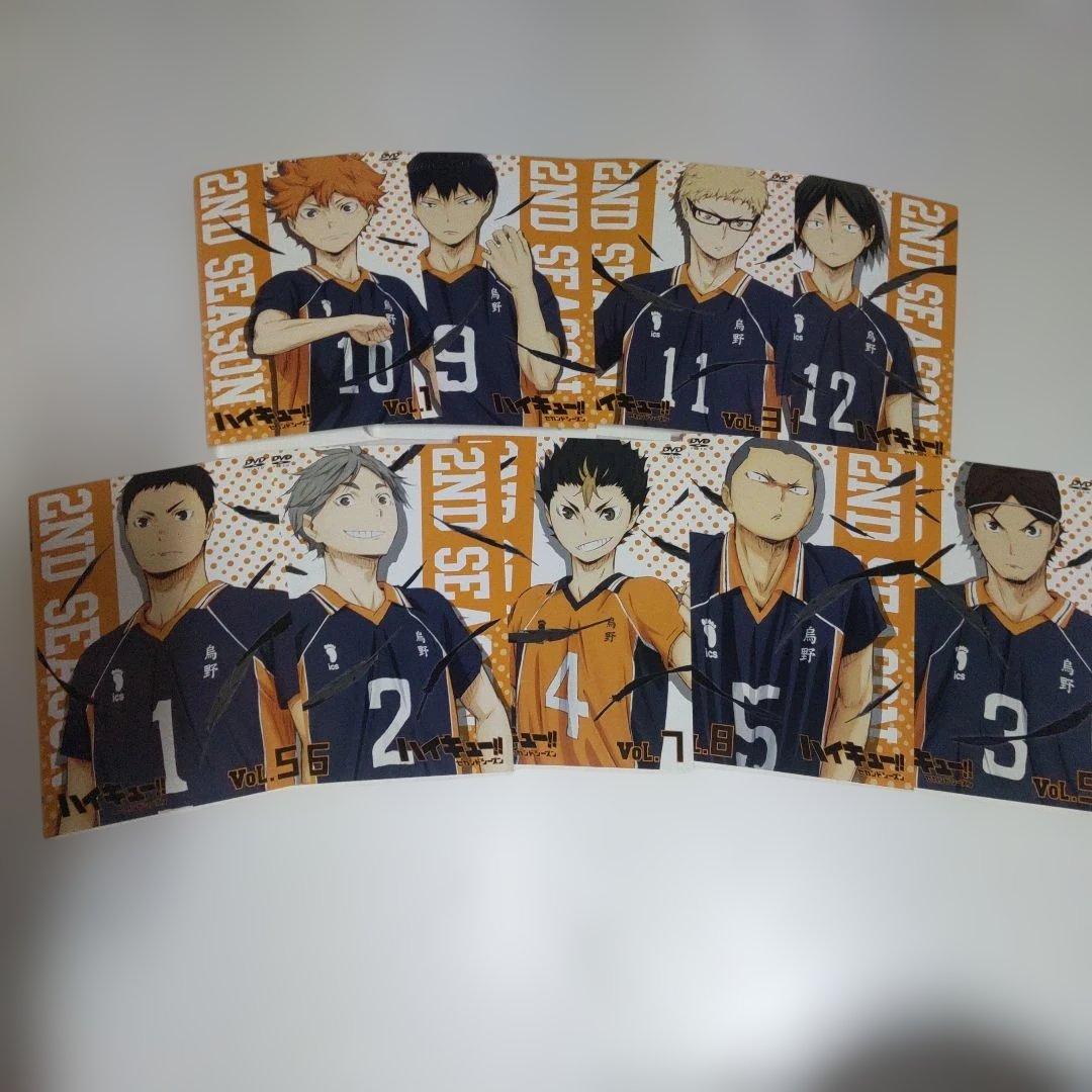 ハイキュー　セカンドシーズン 全巻セット　DVD レンタル