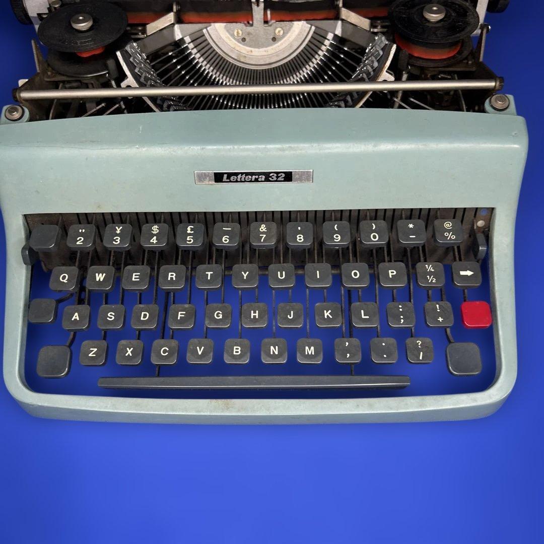 【初期型】olivetti Lettera 32 オリベッティ タイプライター