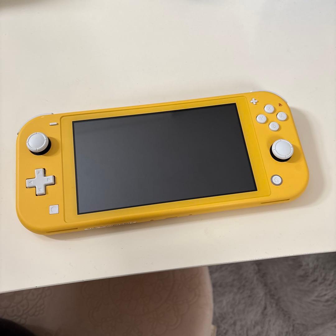 （箱・充電器なし）Nintendo switch lite イエロー