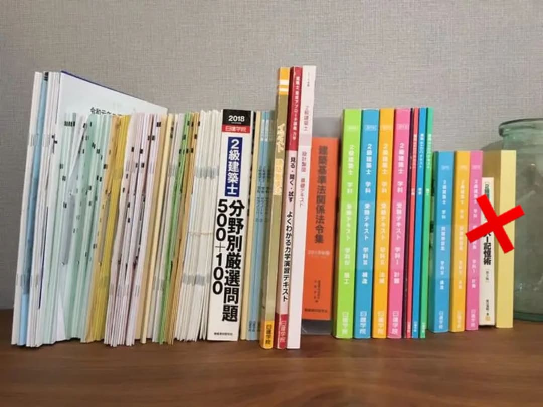 二級建築士 テキスト・テスト 一式