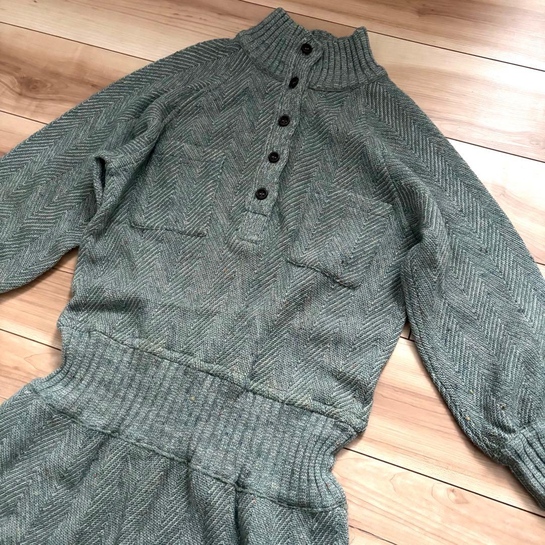 ミッソーニ ニットワンピース KENZO 花柄 マオカラーラップコート2点セット