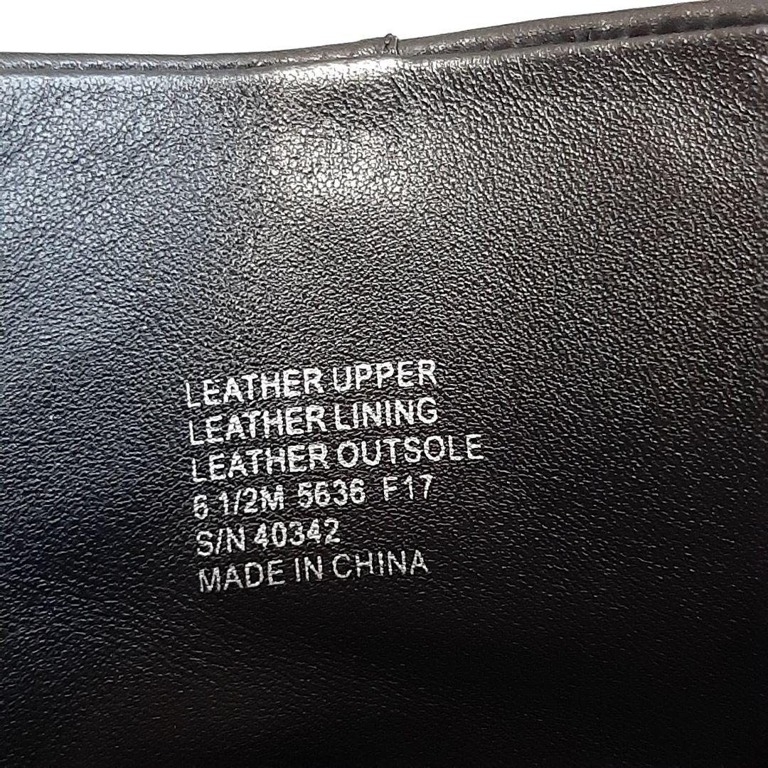 極美品 ショートブーツ　トリーバーチ レザー　ブラック 23.5 サイドジップ