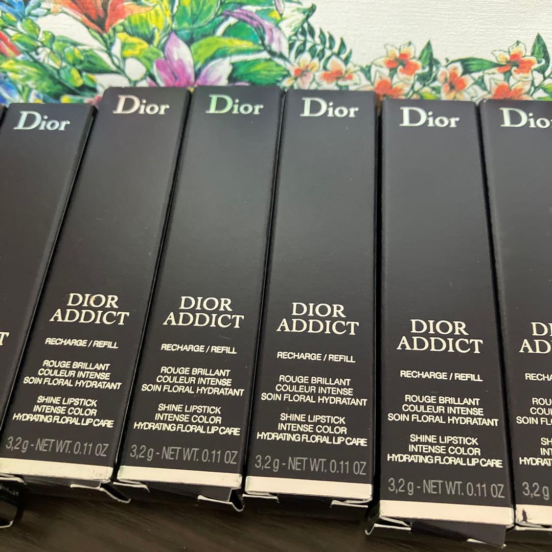 クリスチャンディオールDiorアディクトリップピンクベージュ412口紅9本セット