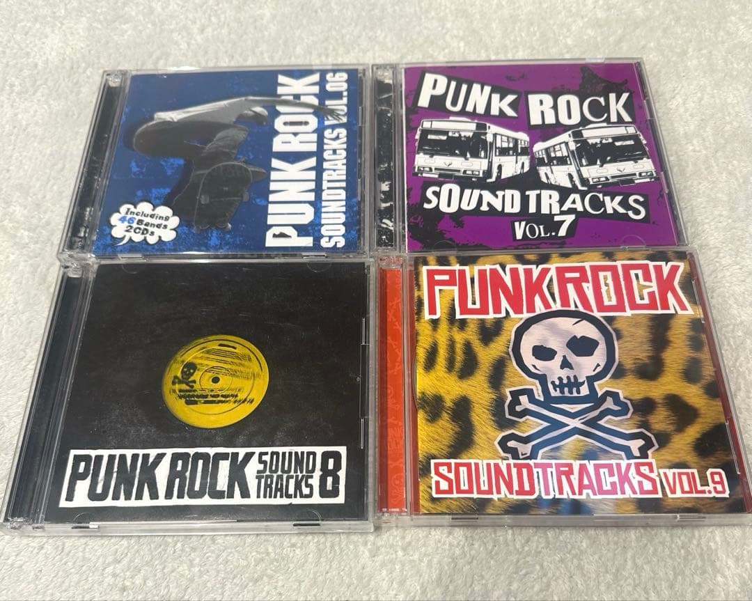 PUNK ROCK SOUNDTRACKS CD8枚セット