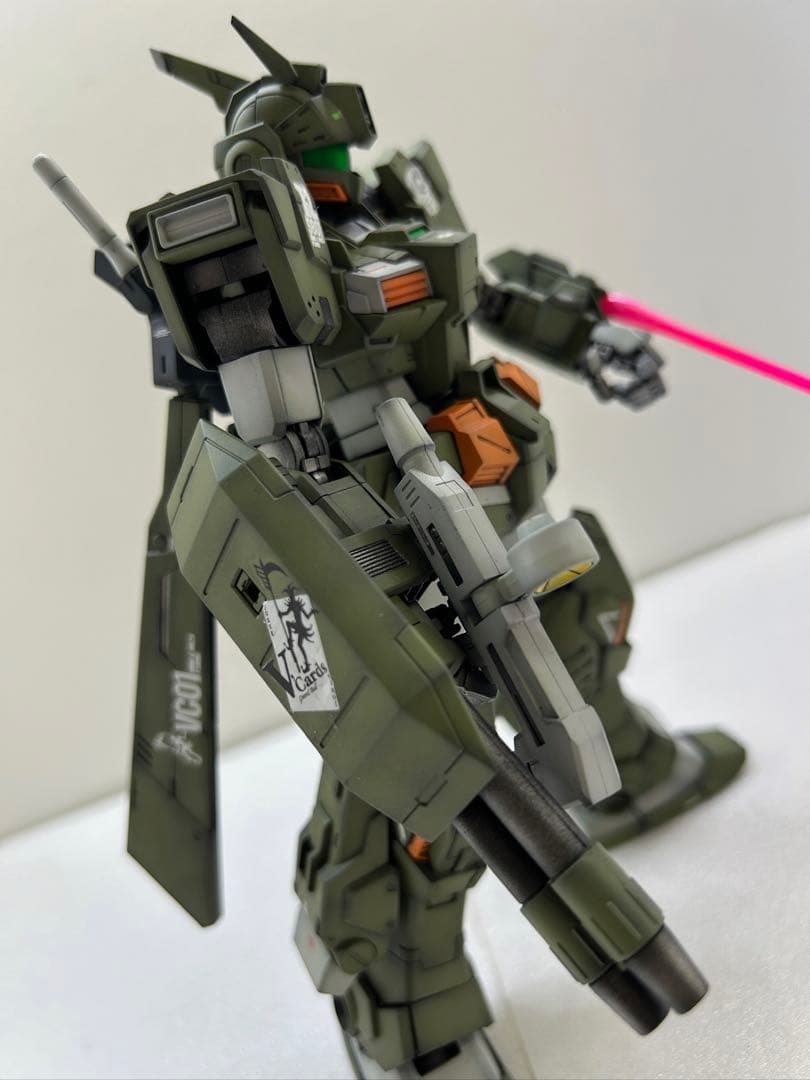 年末セール ガンプラMGストームブリンガーFA 全塗装完成品