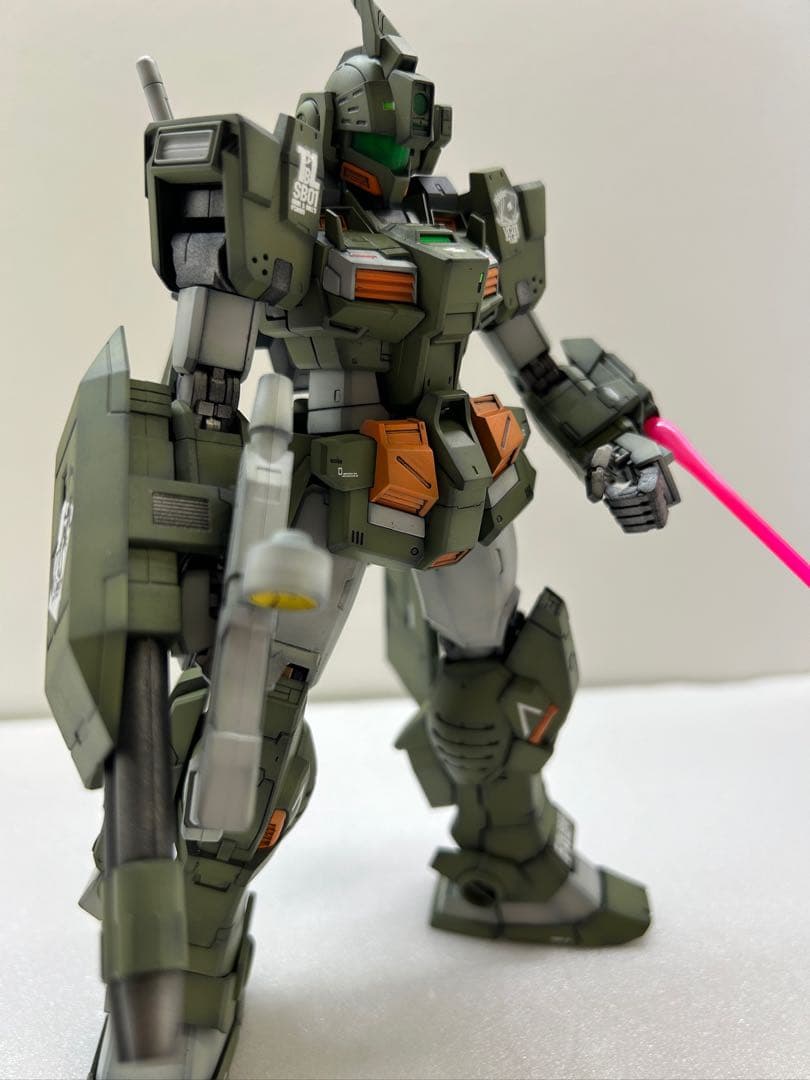 年末セール ガンプラMGストームブリンガーFA 全塗装完成品