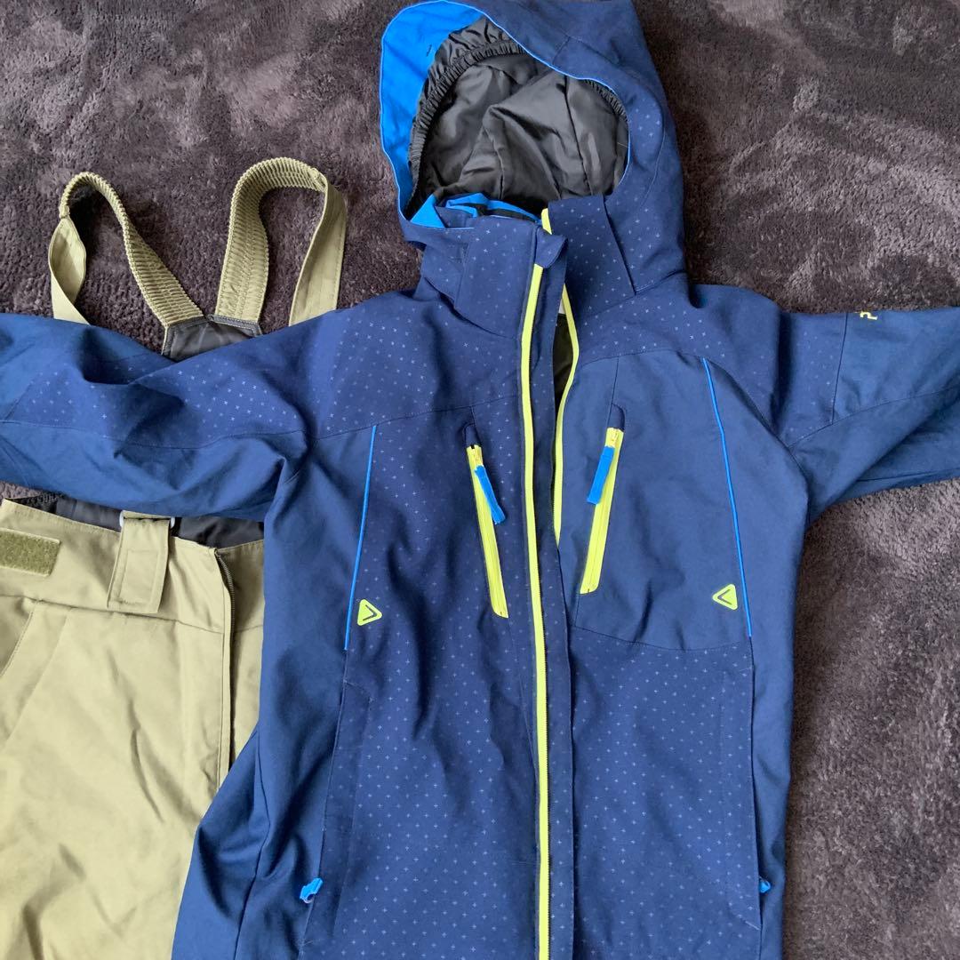 Phenix スキーウェアセット 150サイズ ネイビー/グリーン