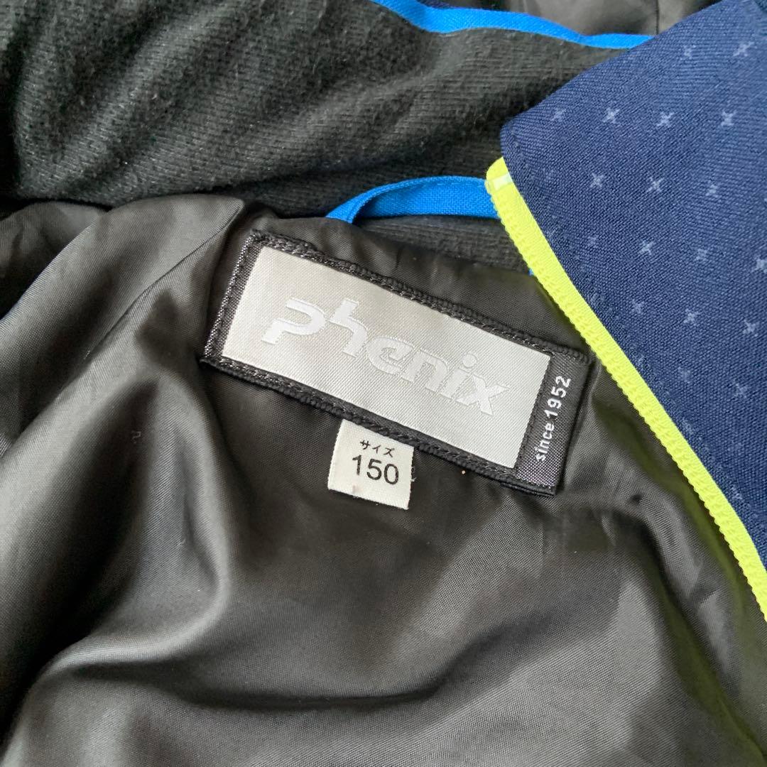 Phenix スキーウェアセット 150サイズ ネイビー/グリーン