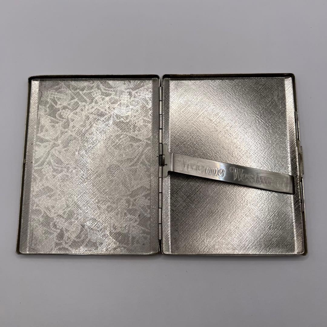 【廃盤】 vivienne westwood シガレットケース　シルバー　オーブ