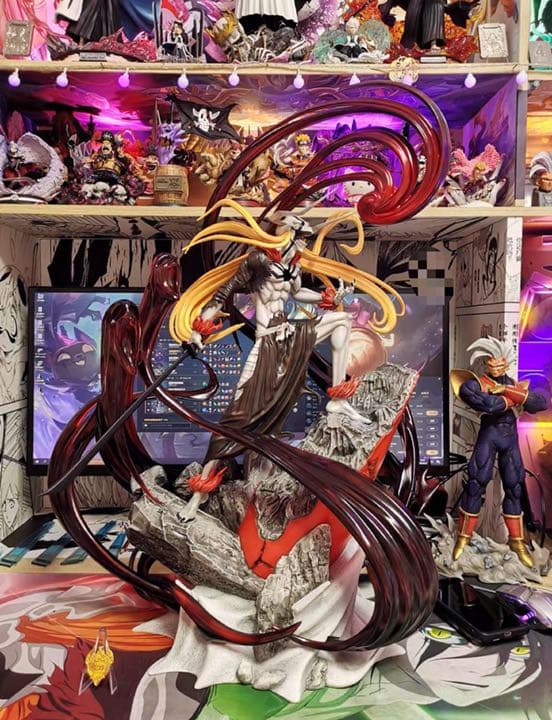 BLEACH 黒衣少年図 黒崎一護 ガレージキット ガレキ スタチュー①⑨