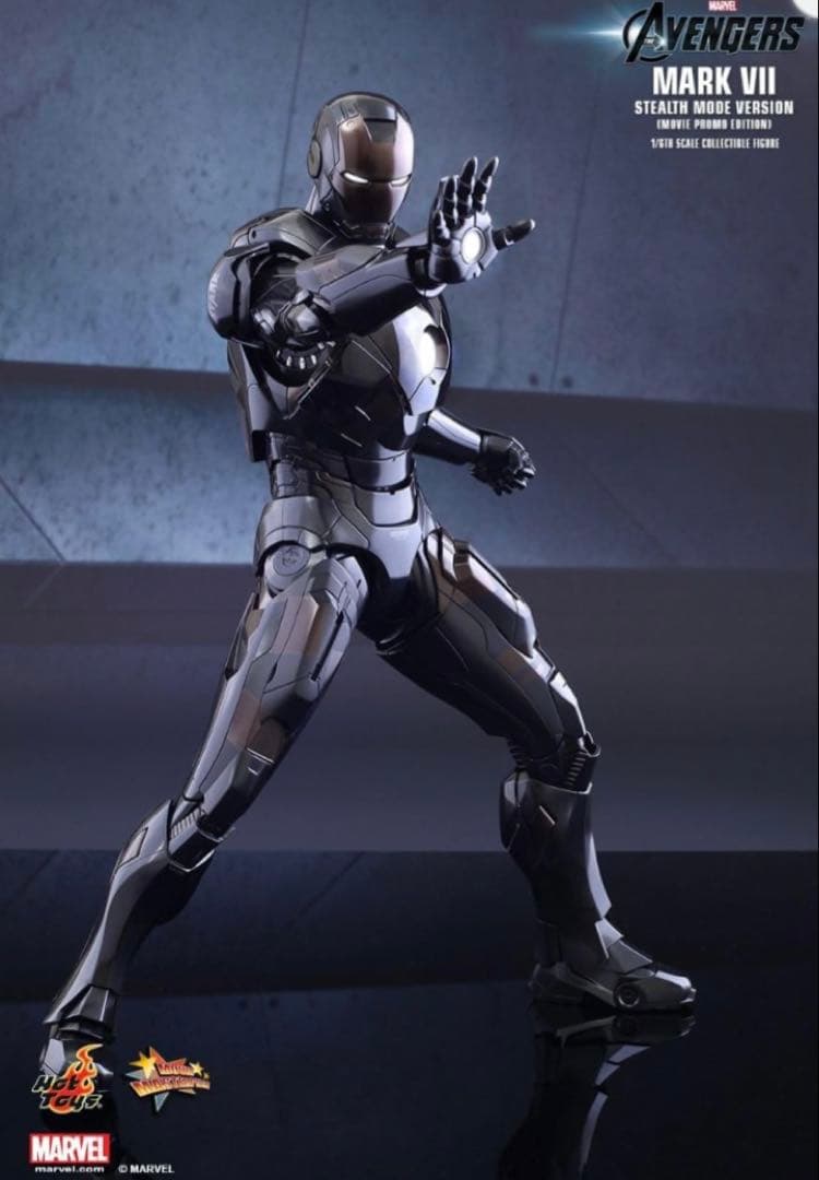 ホットトイズ アイアンマン マーク7 ステルス版 未開封