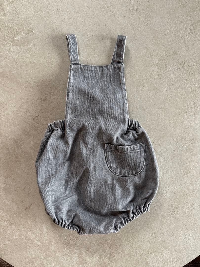 ロンパース・カバーオール Soor Ploom Oona Romper Grey Denim - 2y