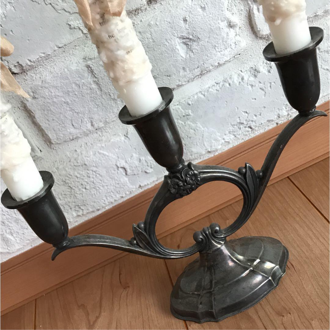 ビンテージ ろうそくたて