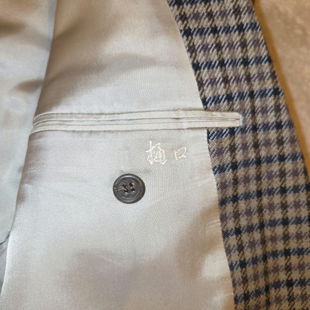 レナウン THE BRITISH HERITAGE A5スーツ 千鳥格子チェック