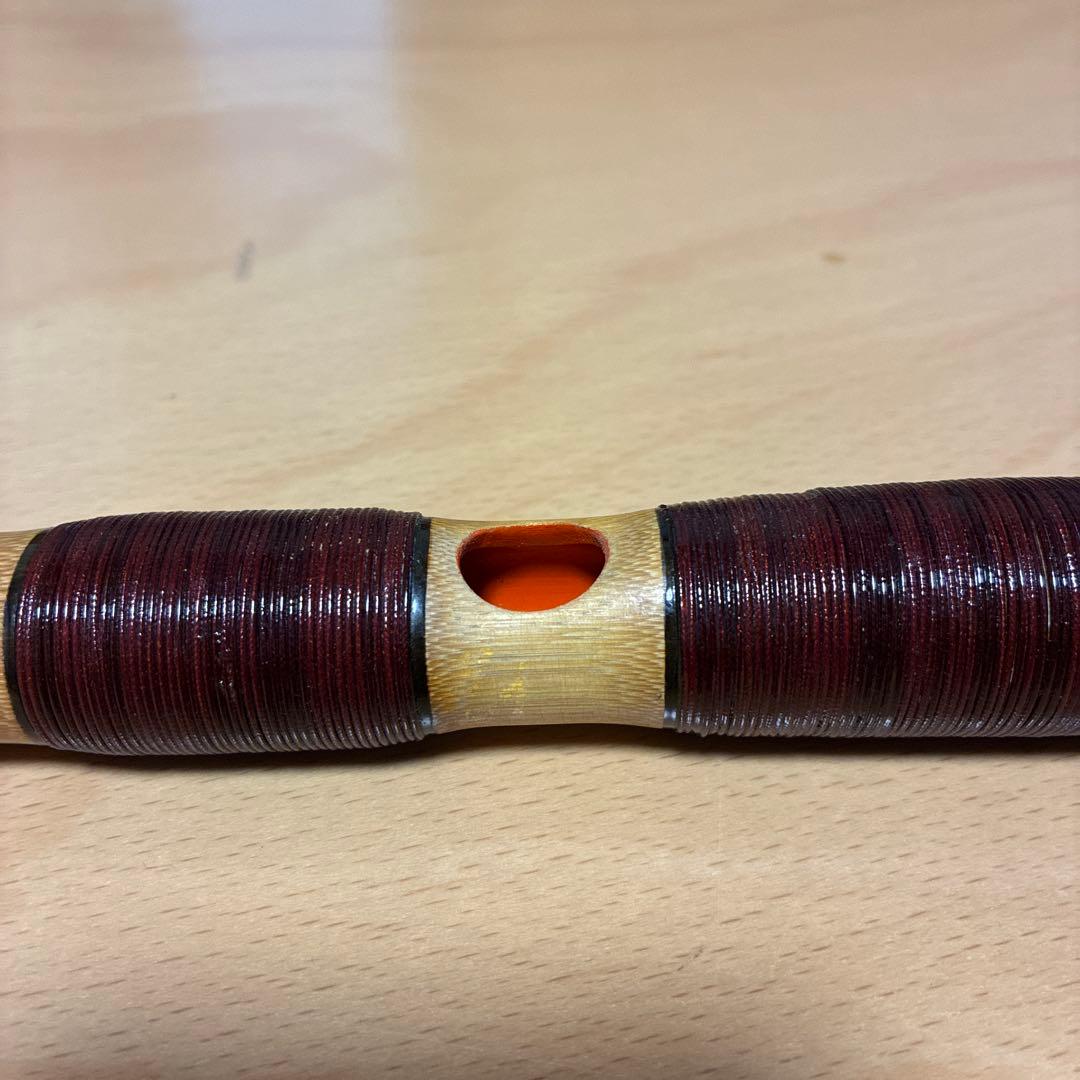 神楽笛　龍笛 竹製 和楽器 出雲神楽笛