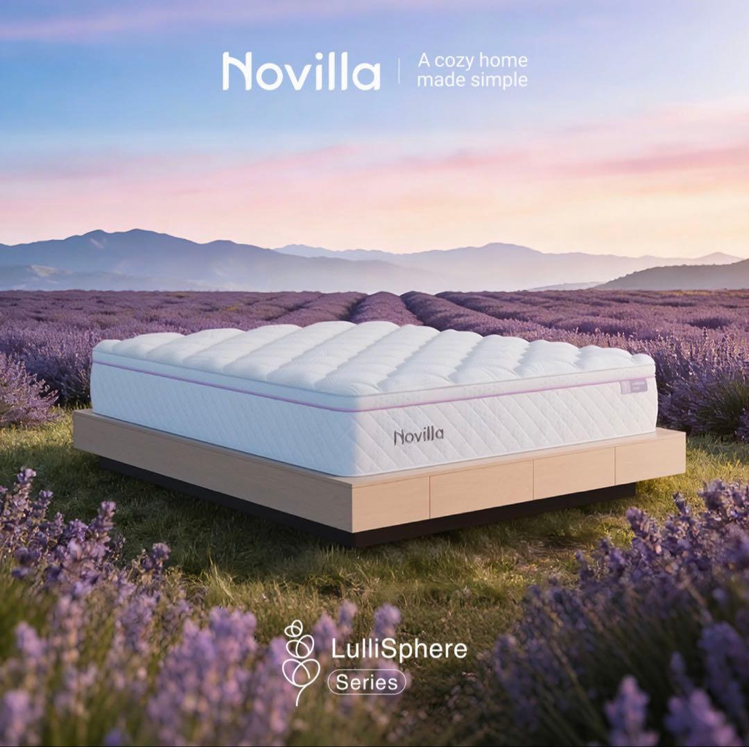 にかさま専用♡Novillマットレスセミダブル硬め圧縮梱120×195×22cm