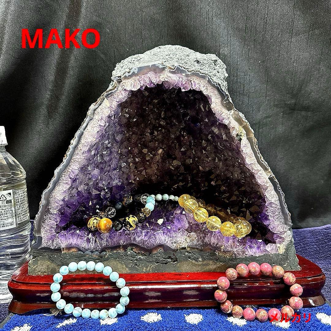 M1838☆アメジストドーム8.0Kg☆ブラジル産☆天然石☆N51015