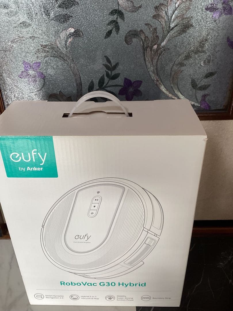 Eufy RoboVac G30 Hybridロボット掃除機水拭き ブラック