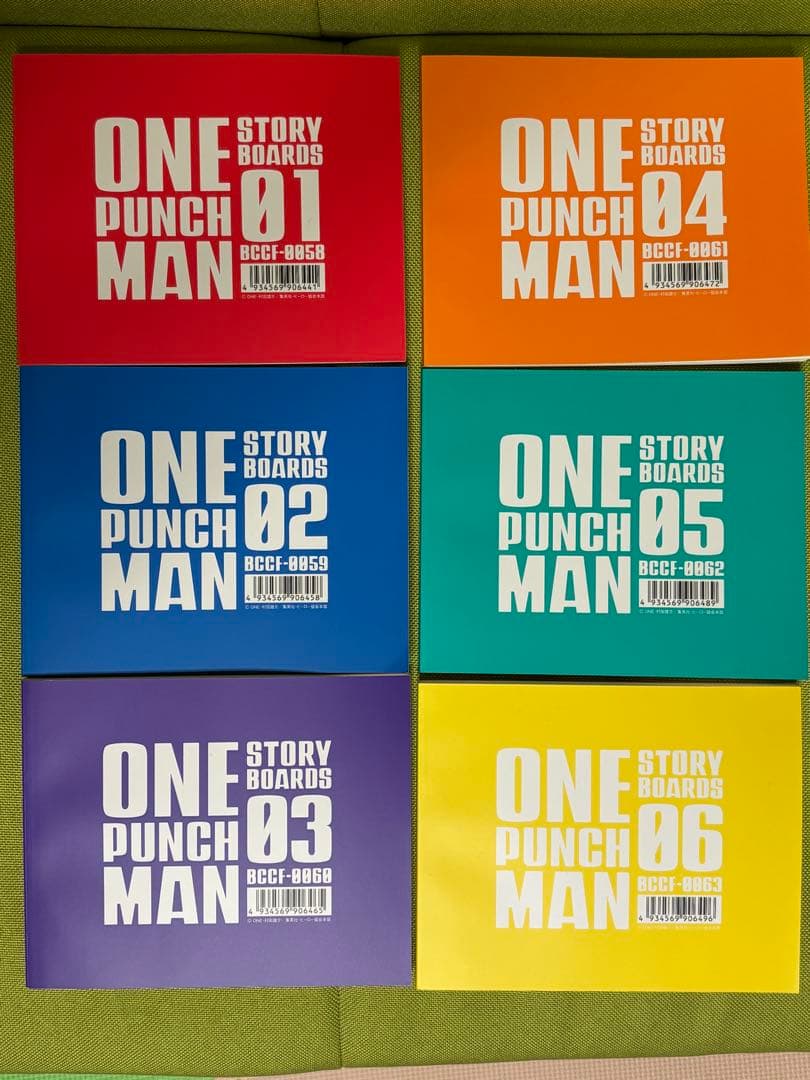 ワンパンマン　絵コンテ　コンプリートセット