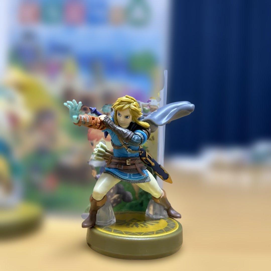 Switch あつまれ どうぶつの森　amiibo ゼルダ　リンク　セット