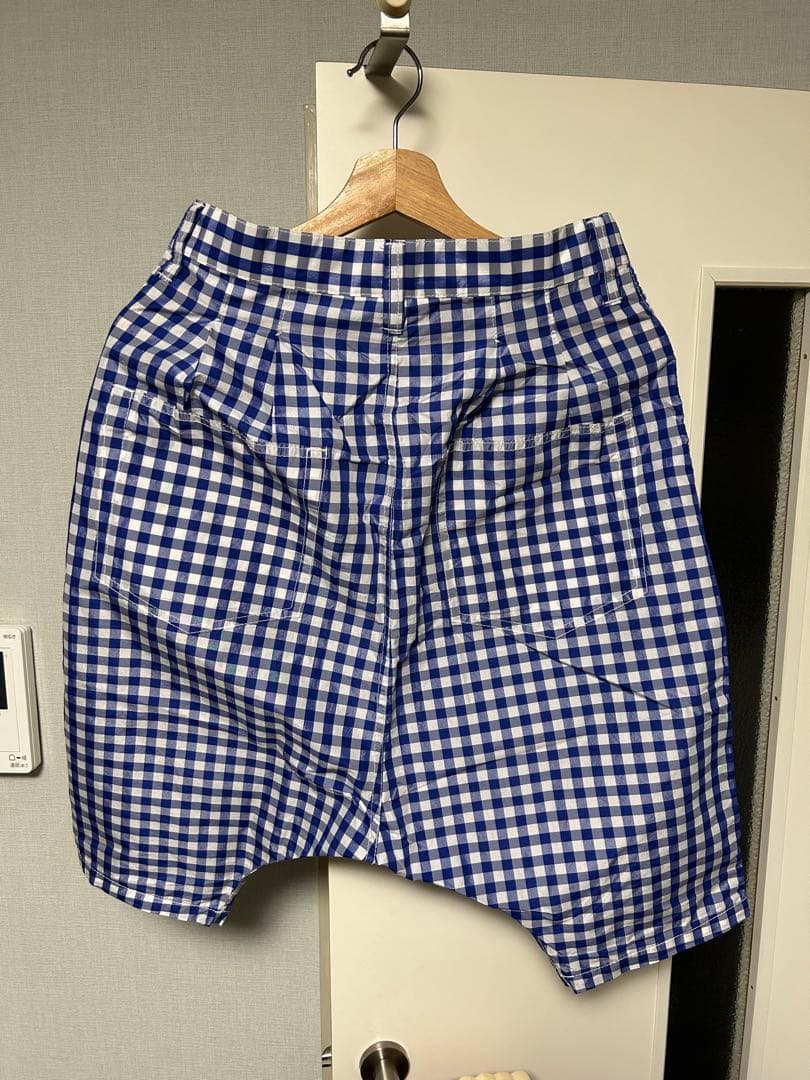 【コム・デ・ギャルソン】チェック柄パンツ