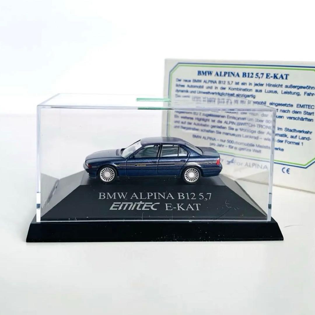 未使用　シリアルNo　 アルピナ B12 5.7 E-KAT ミニカー