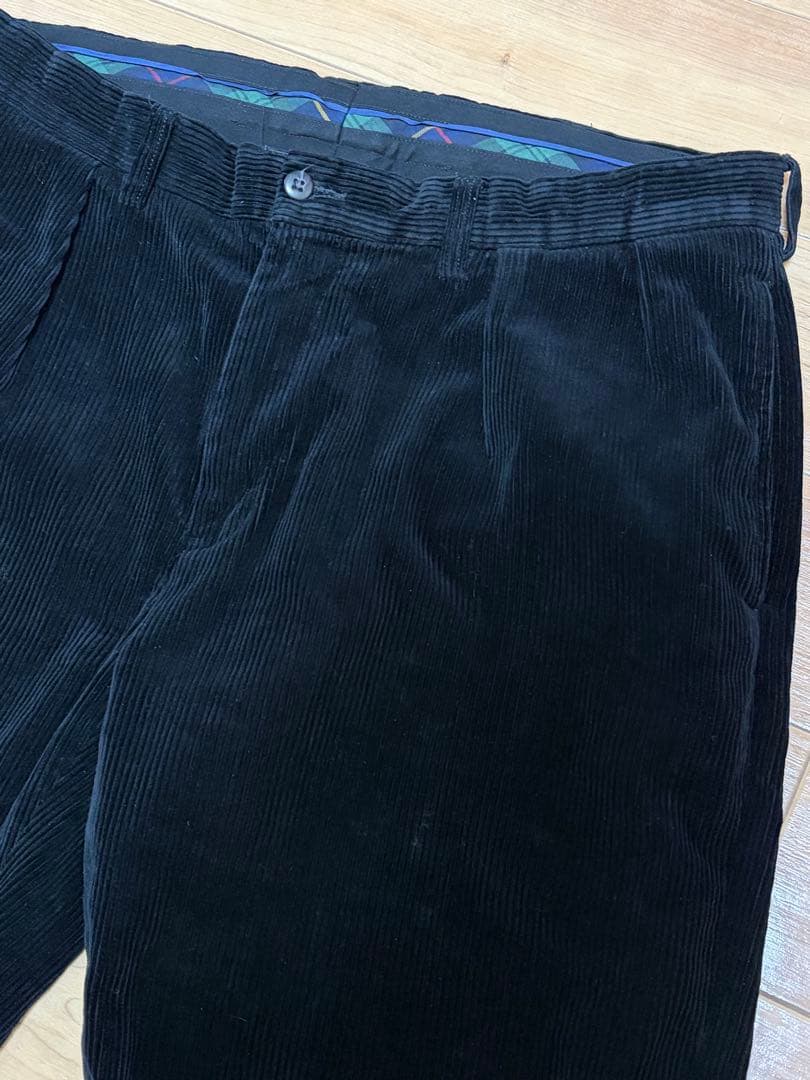 90's ラルフローレン　コーデュロイパンツ ブラック