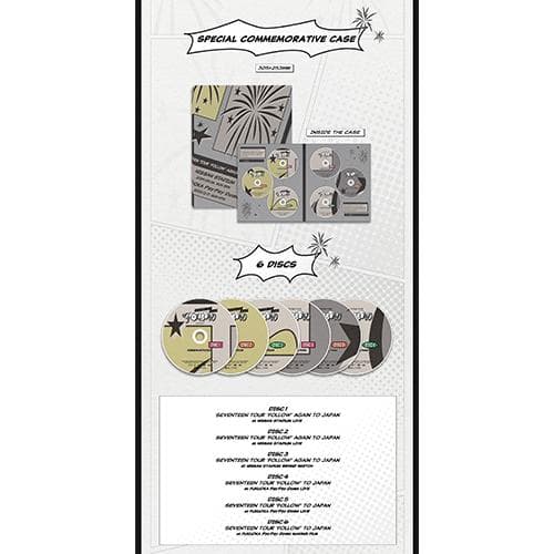 全揃　新品SEVENTEEN FOLLOW AGAIN DVD　日産スタジアム