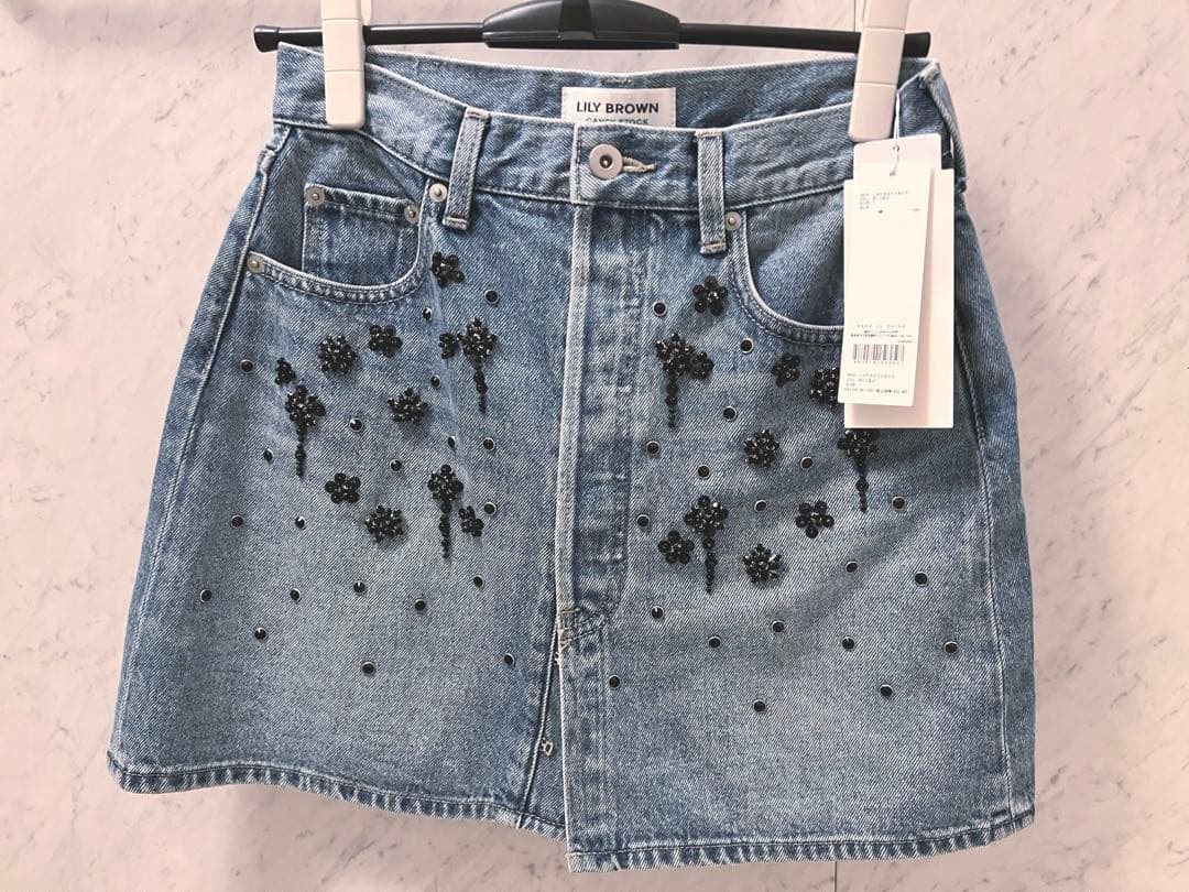 LILY BROWN リリーブラウン CANDY STOCK デニムセットアップ