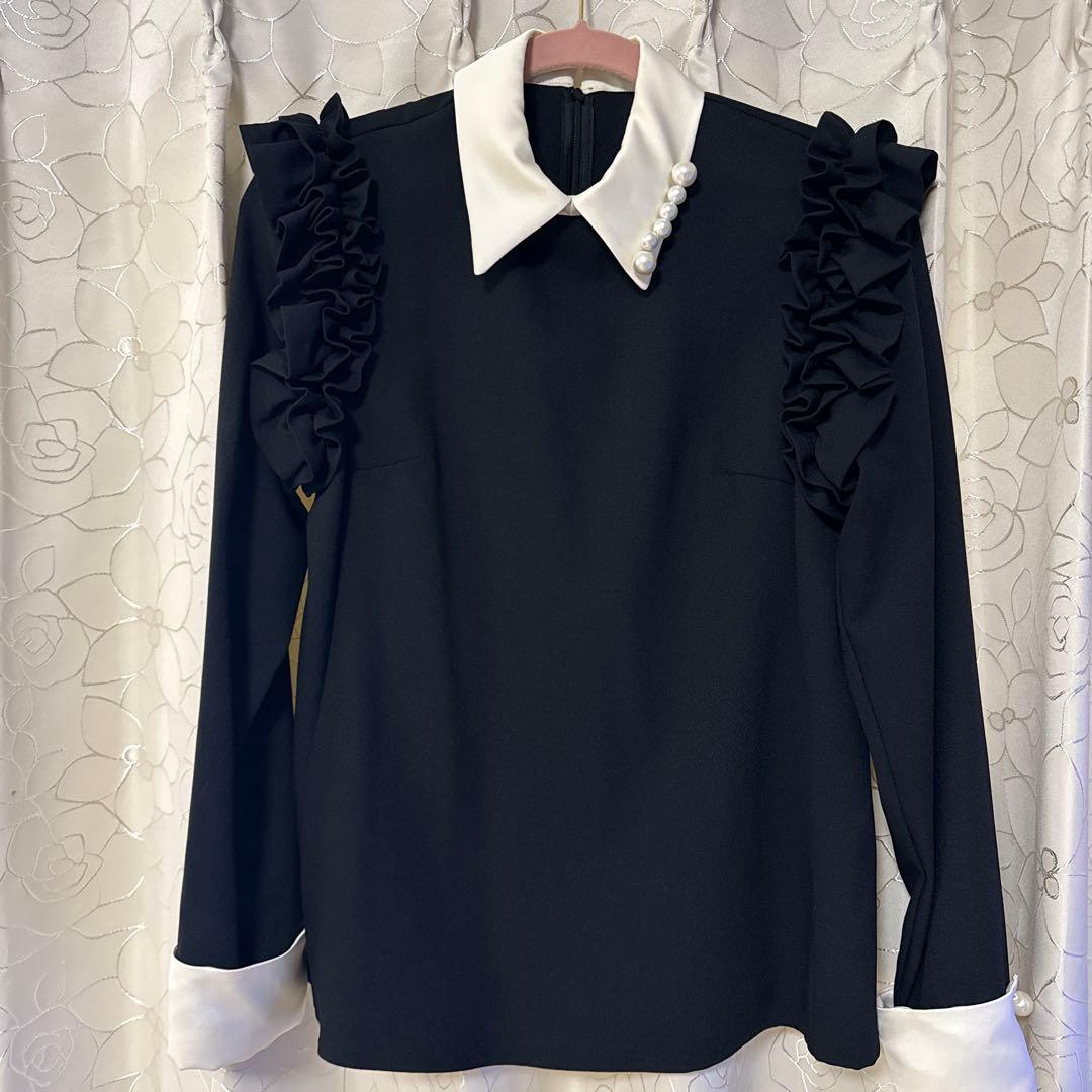 hue day to evening ブラウス