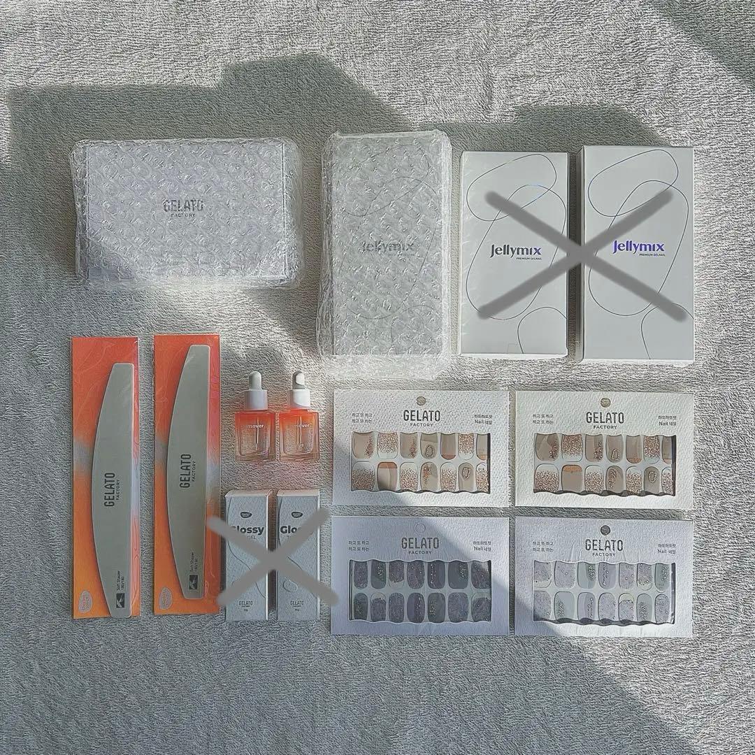 ジェラートファクトリー ゼリーミックス ネイルシール ジェルネイル