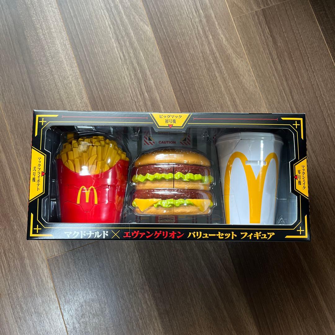 マクドナルド✖️エヴァンゲリオン　フィギアセット