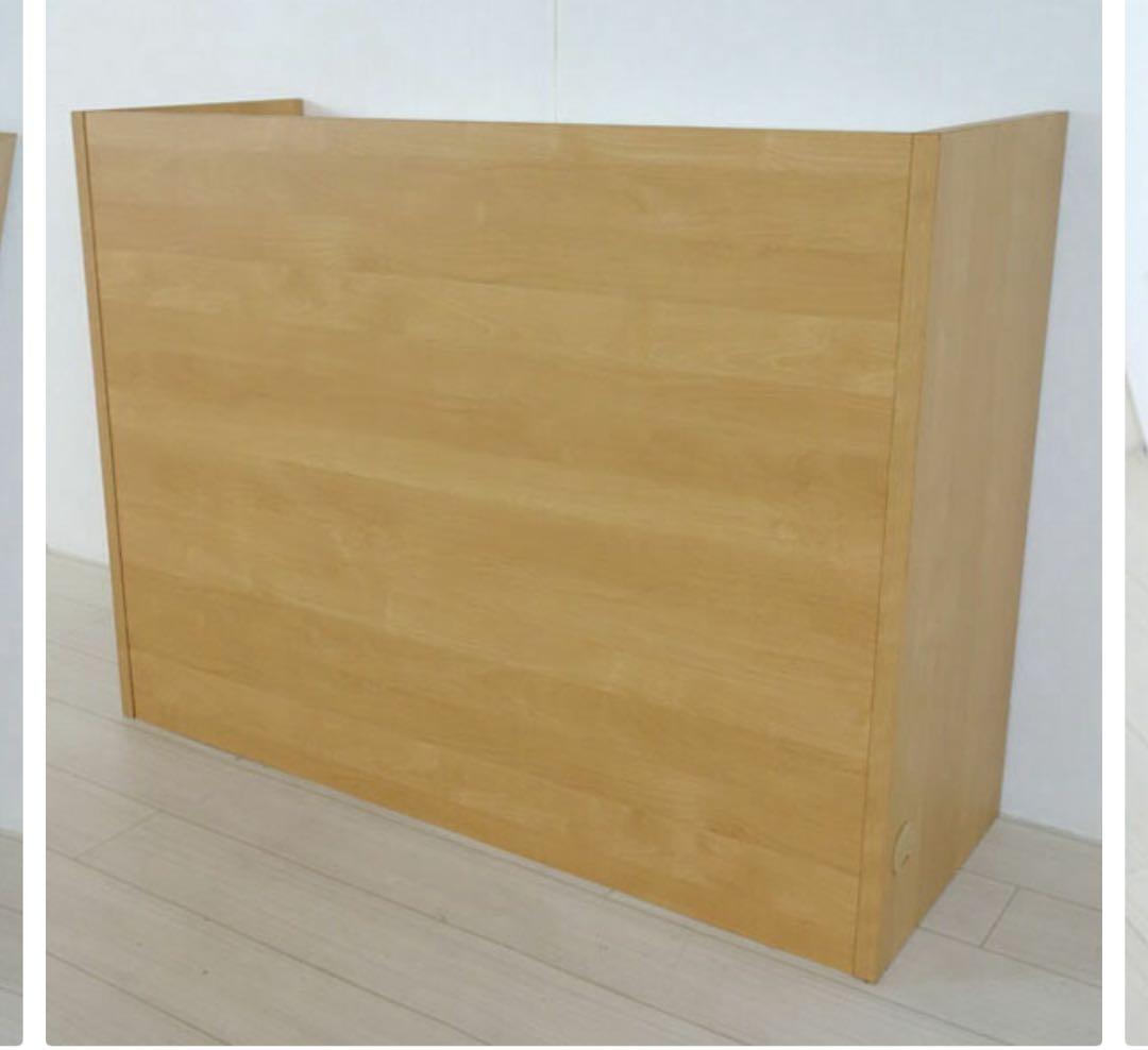 ディノス　堀田木工所　木製キッチンカウンター レンジ台