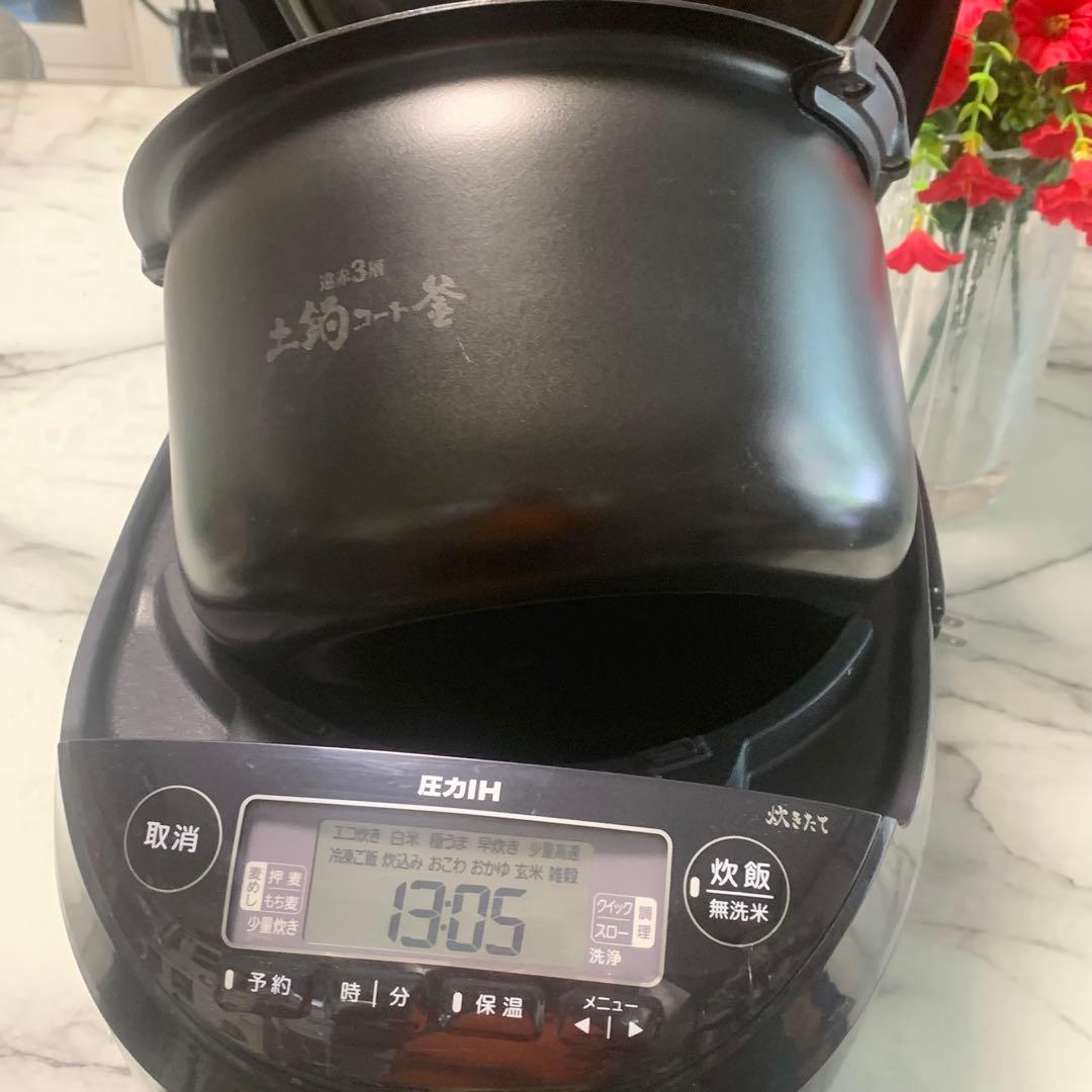 美品 2021年■タイガー圧力IH炊きたて JPK-T180　1升炊き■炊飯確認