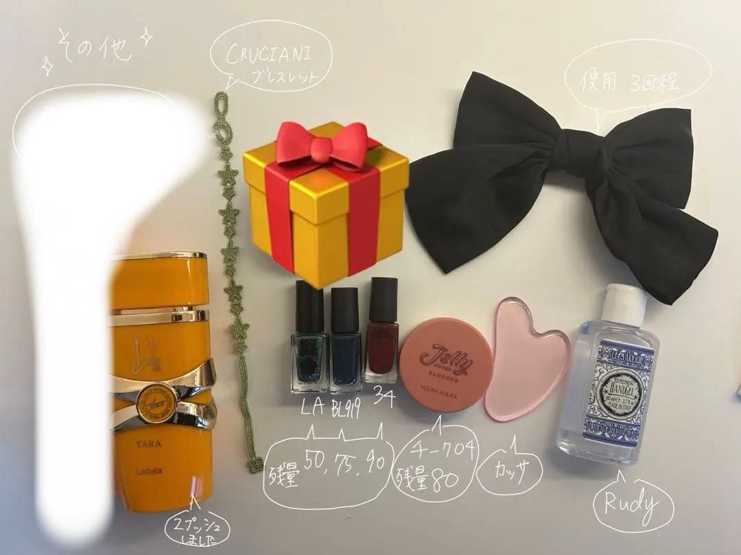 コスメセット 59点 ハンドクリーム・ネイル・アイパレット・リップ　etc