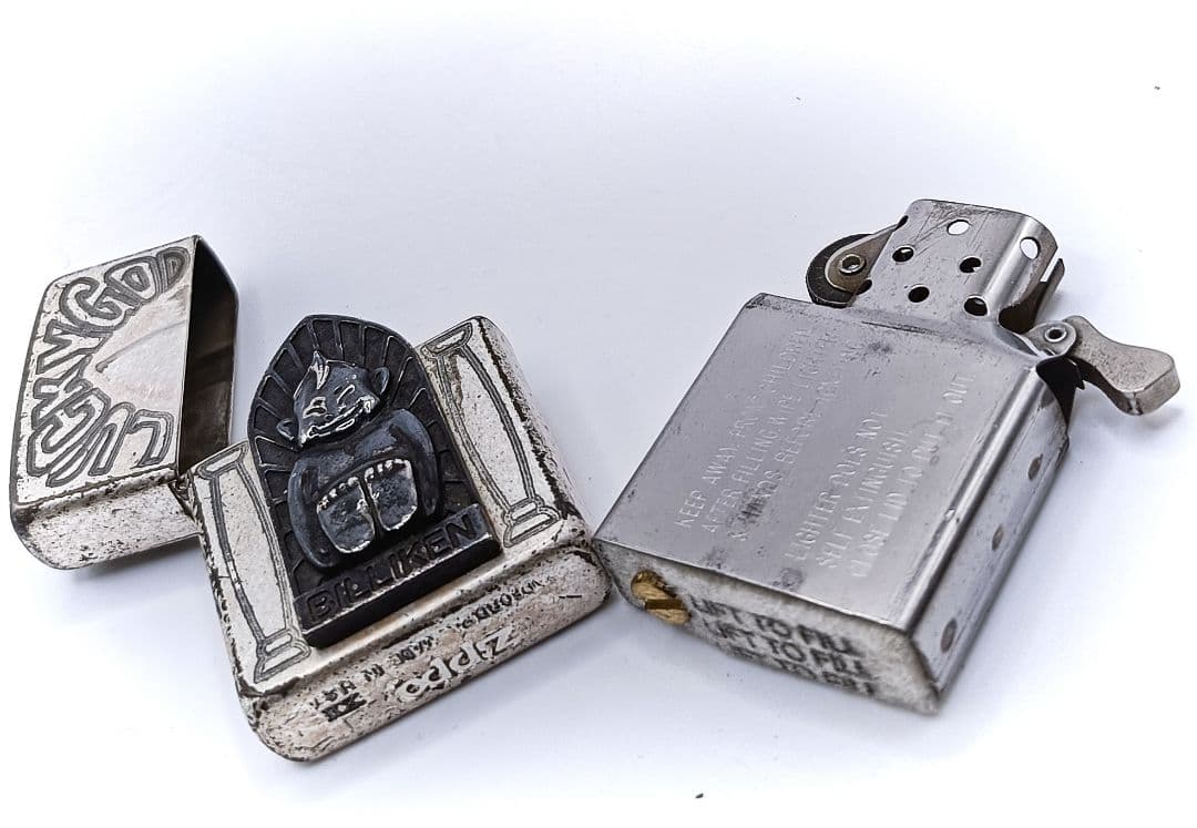 お値下げ！ZIPPO BILLIKEN ビリケン XⅡ 刻印 オイルライター