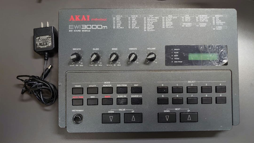 【しんきち様】AKAI EWI 3000m 音源のみ メンテ済