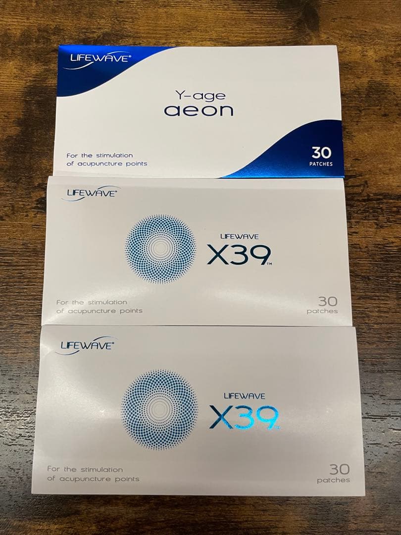 LIFEWAVE X39 Y-age aeon 未開封　セット売り