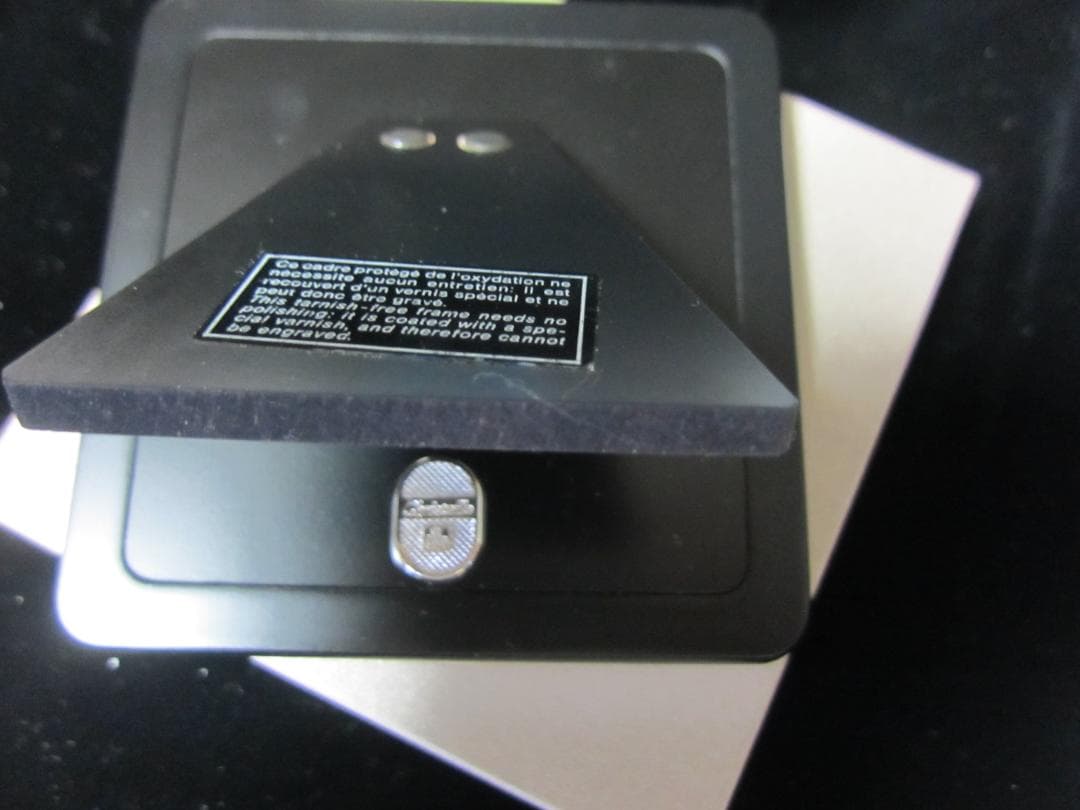 新品・未使用、完品クリストフル　リュパン　フォトフレーム（シルバープレーテッド）