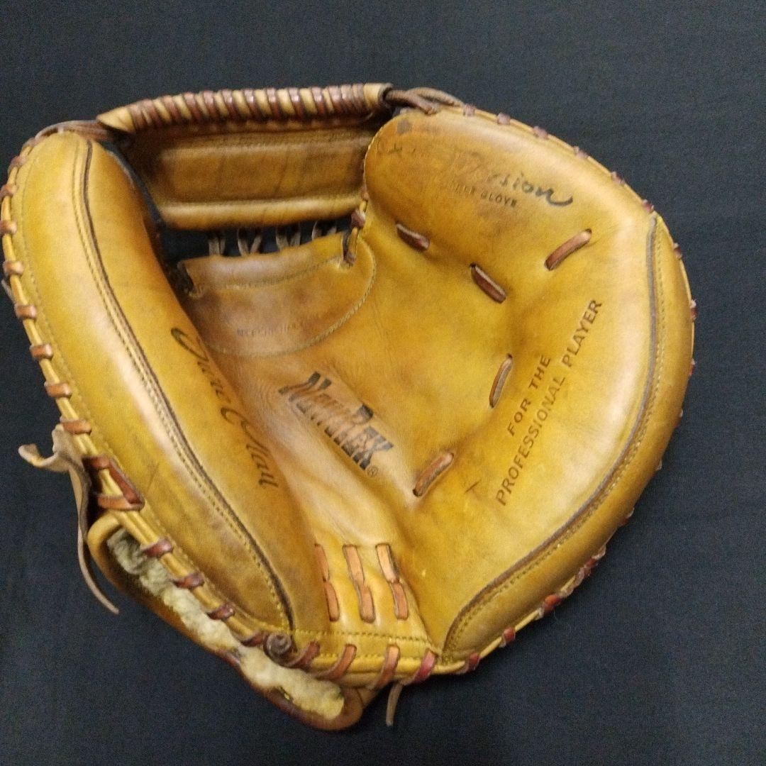 当時物・ 元中日ドラゴンズ 長谷部裕 捕手の実使用キャッチャーミット・おまけ付き