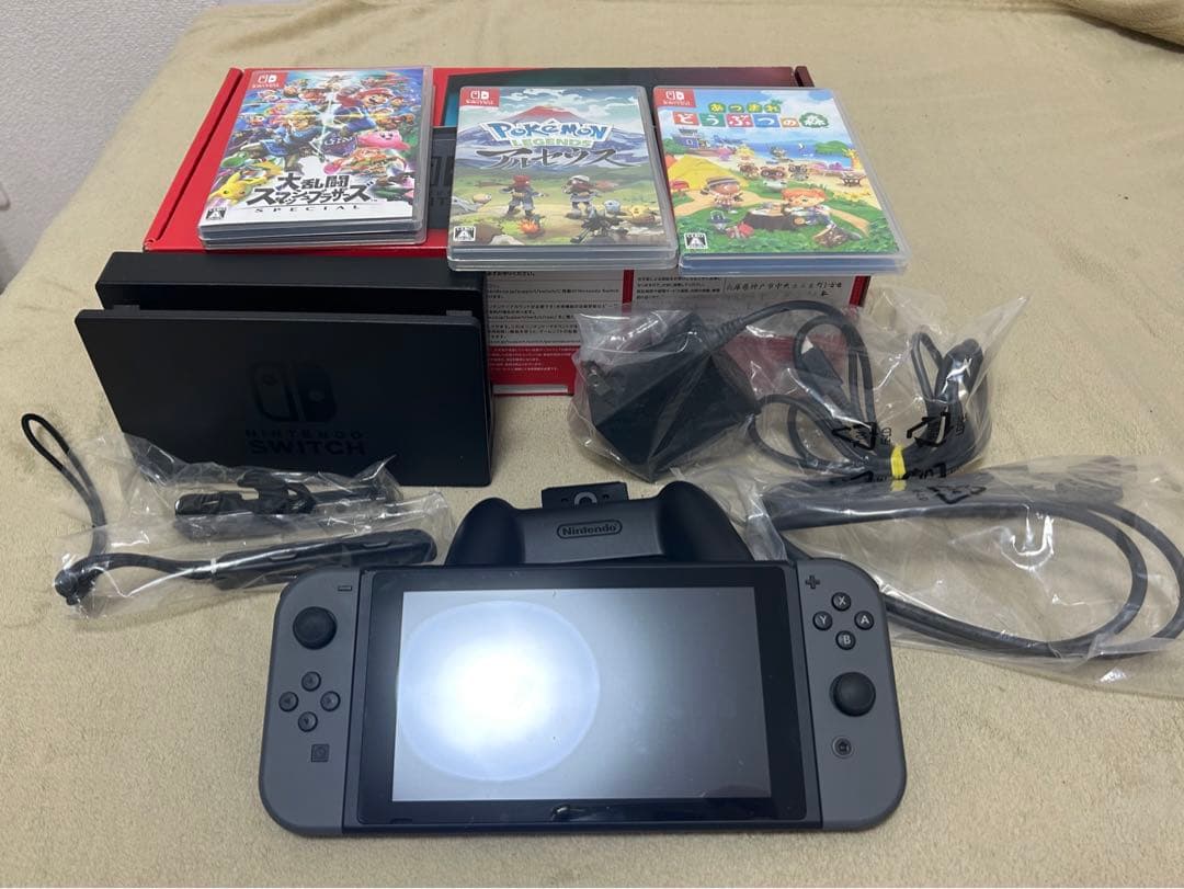 【美品】Nintendo Switch ＋ソフト3つまとめ売り