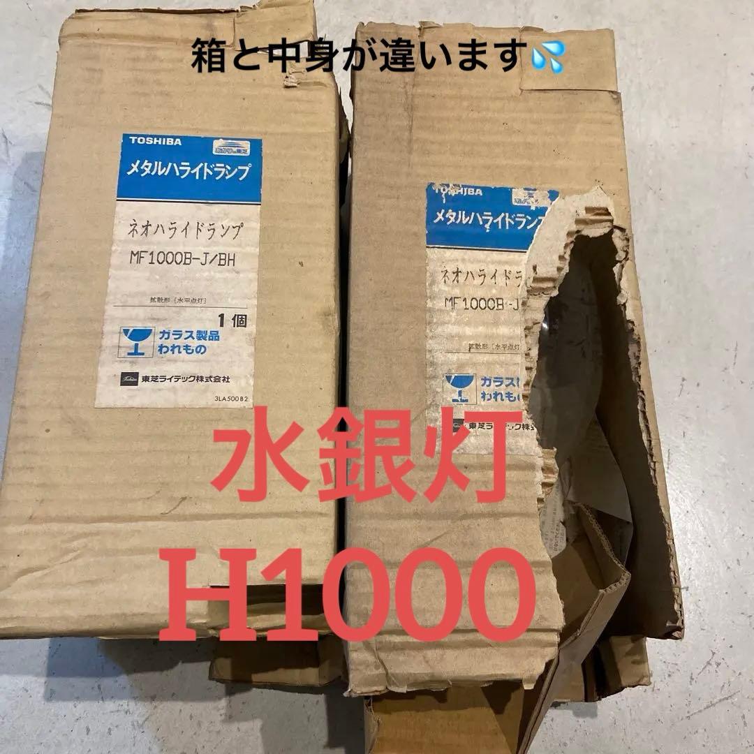 TOSHIBA メタルハライドランプ H1000