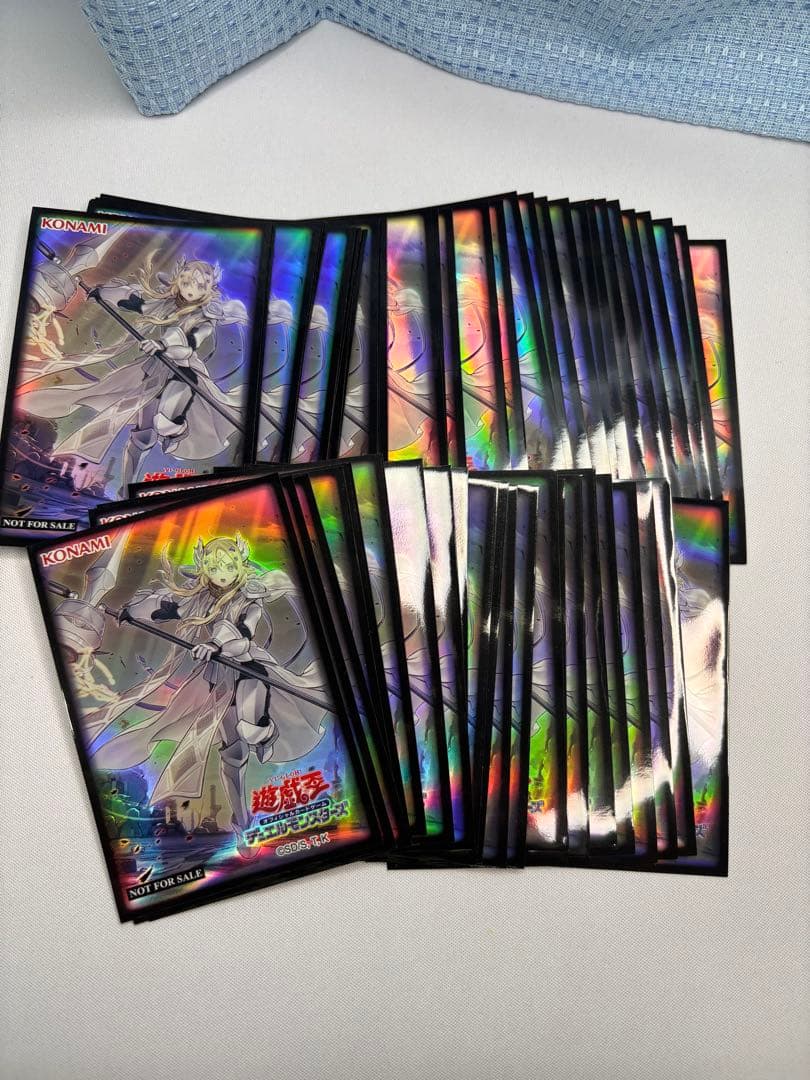 遊戯王　教導の聖女 エクレシア　海外　公式　スリーブ　59枚