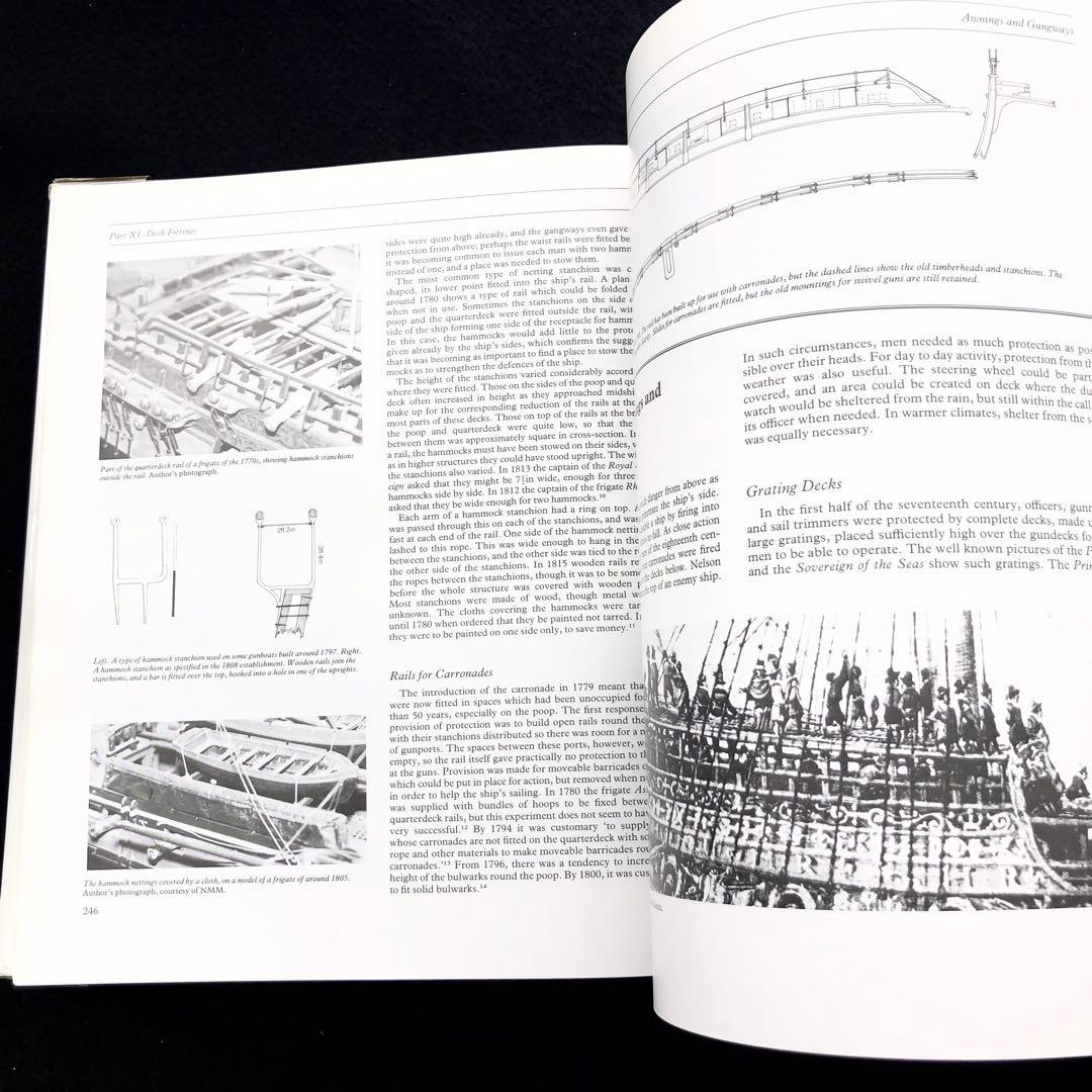 英国海軍 帆船模型 資料集「English Ships of War」