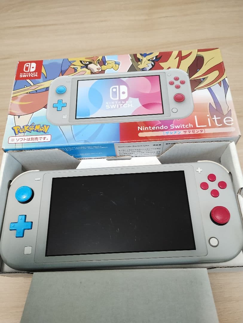 【ジャンク】Nintendo Switch Lite ザシアン・ザマゼンタ